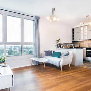  Apartament Mogilska Tower Near Tauron Arena By Inpoint - Free Underground Parking